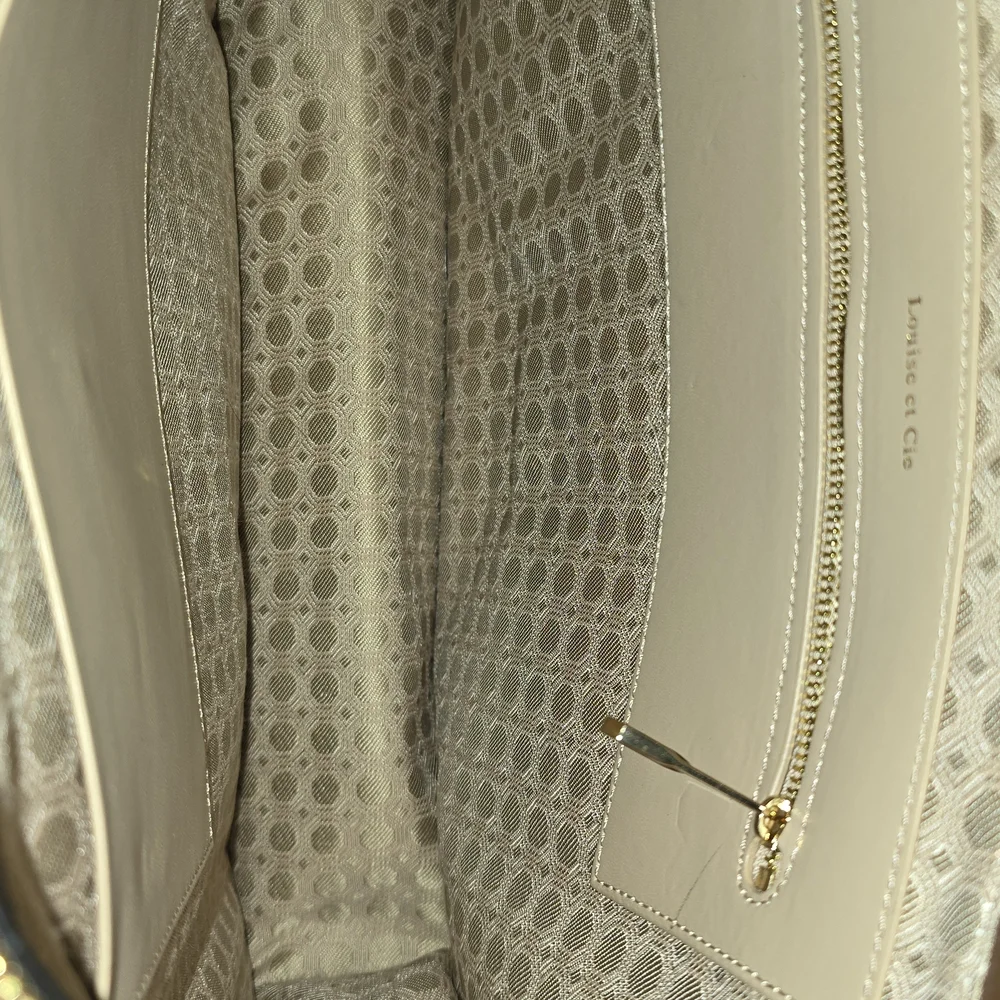 Louise et Cie Brown Leather Shoulder Bag